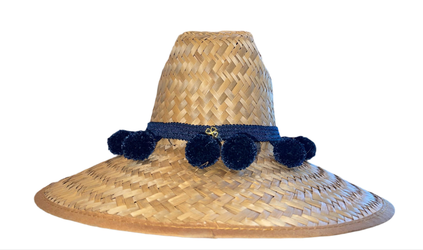Island Girl Sun Hat Island Girl Hats- Pom Pom equestrian team apparel online tack store mobile tack store custom farm apparel custom show stable clothing equestrian lifestyle horse show clothing riding clothes Island Girl Hats- Pom Pom horses equestrian tack store
