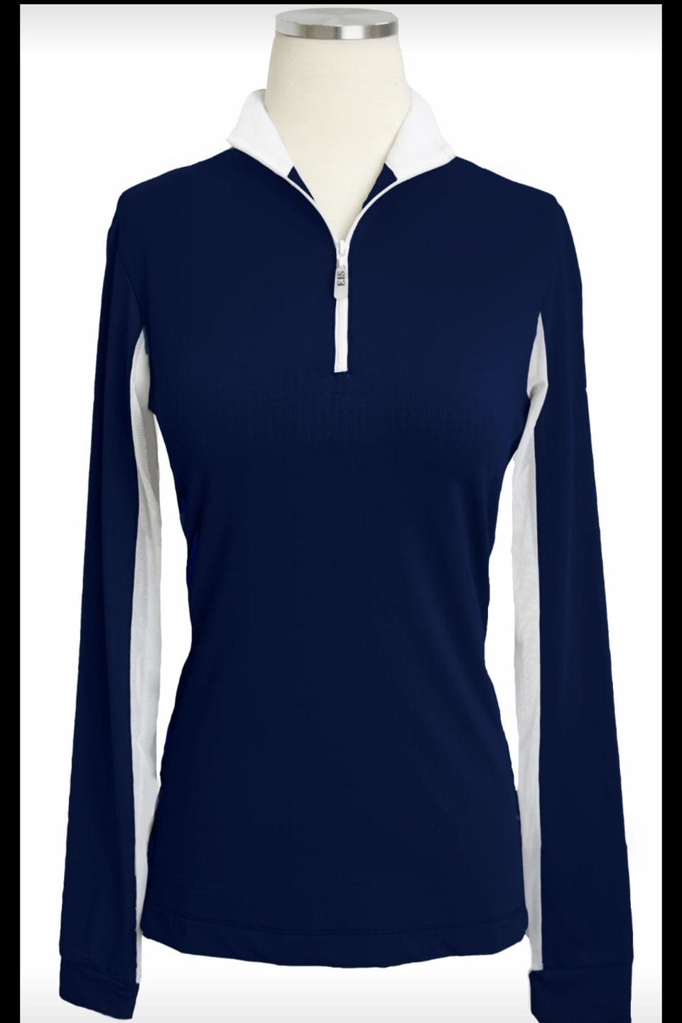 EIS Custom Team Shirts Navy/White EIS- Sunshirts L equestrian team apparel online tack store mobile tack store custom farm apparel custom show stable clothing equestrian lifestyle horse show clothing riding clothes horses equestrian tack store