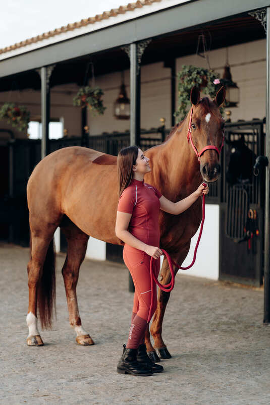 B Vertigo Training Shirt B Vertigo- Adara Junior Short Sleeve Training Shirt equestrian team apparel online tack store mobile tack store custom farm apparel custom show stable clothing equestrian lifestyle horse show clothing riding clothes horses equestrian tack store