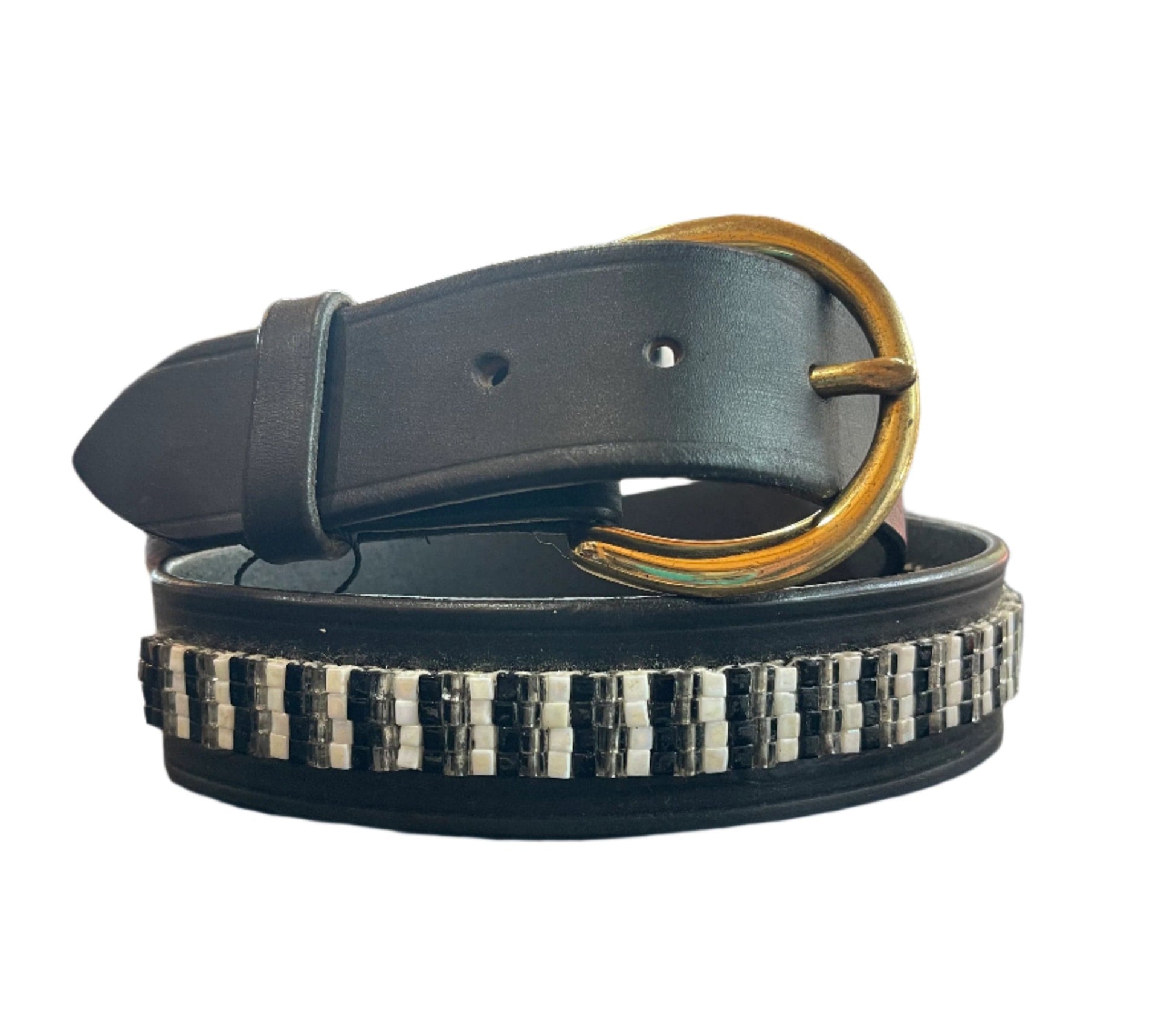 Just Fur Fun Accessory Just Fur Fun- Belts Beaded (Tuxedo) equestrian team apparel online tack store mobile tack store custom farm apparel custom show stable clothing equestrian lifestyle horse show clothing riding clothes Just Fur Fun- Belts Beaded (Tuxedo) horses equestrian tack store