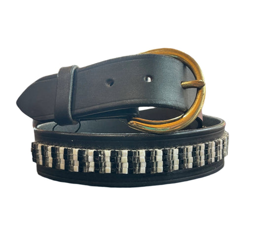 Just Fur Fun Accessory Just Fur Fun- Belts Beaded (Tuxedo) equestrian team apparel online tack store mobile tack store custom farm apparel custom show stable clothing equestrian lifestyle horse show clothing riding clothes Just Fur Fun- Belts Beaded (Tuxedo) horses equestrian tack store