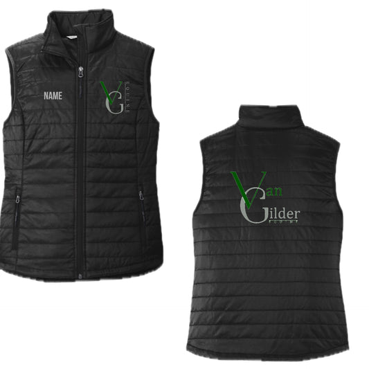 Equestrian Team Apparel Van Gilder- Puffy Vest equestrian team apparel online tack store mobile tack store custom farm apparel custom show stable clothing equestrian lifestyle horse show clothing riding clothes Van Gilder- Puffy Vest horses equestrian tack store