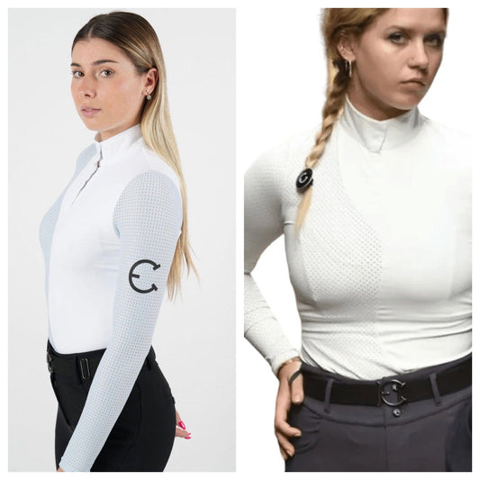 EquestrianClub Training Shirt EquestrianClub- Lenna Show Top equestrian team apparel online tack store mobile tack store custom farm apparel custom show stable clothing equestrian lifestyle horse show clothing riding clothes horses equestrian tack store