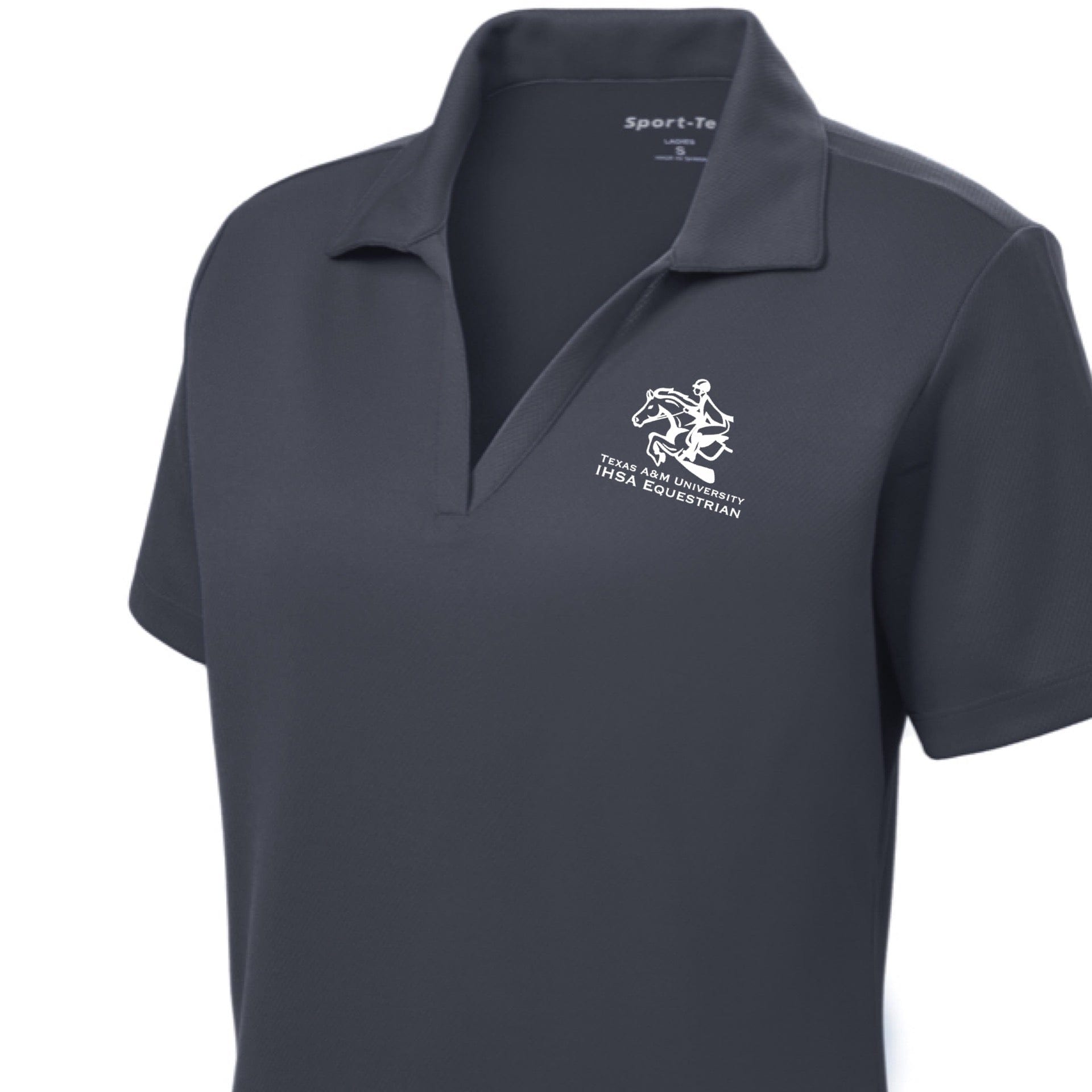 Equestrian Team Apparel Texas A&M- Polo Shirt equestrian team apparel online tack store mobile tack store custom farm apparel custom show stable clothing equestrian lifestyle horse show clothing riding clothes Texas A&M- Polo Shirt horses equestrian tack store