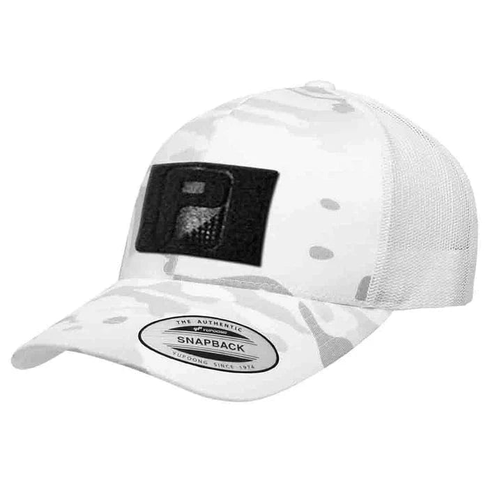 pull patch Hats Alpine White Camo/White Pull Patch Trucker Caps Multicam equestrian team apparel online tack store mobile tack store custom farm apparel custom show stable clothing equestrian lifestyle horse show clothing riding clothes Pull Patch Trucker Caps Multicam horses equestrian tack store
