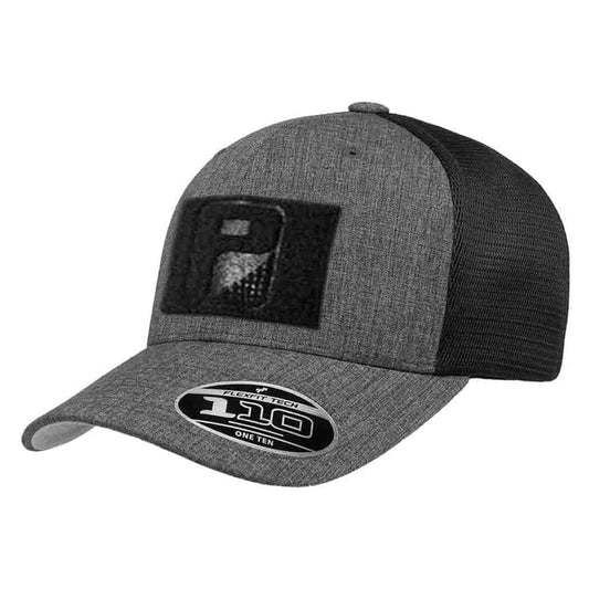 pull patch Hats Melange Charcoal/Black Pull Patch Trucker Caps Flexfit + Snapback equestrian team apparel online tack store mobile tack store custom farm apparel custom show stable clothing equestrian lifestyle horse show clothing riding clothes Pull Patch Trucker Caps Flexfit + Snapback horses equestrian tack store