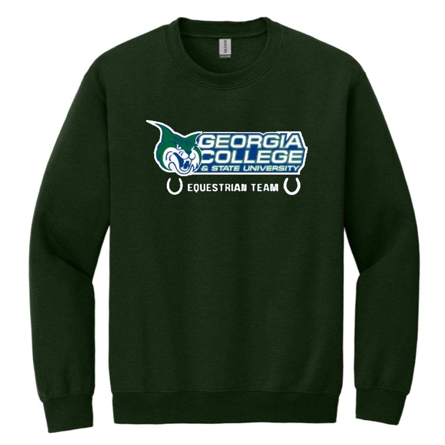 Equestrian Team Apparel Georgia College- Sweatshirt & Hoodie equestrian team apparel online tack store mobile tack store custom farm apparel custom show stable clothing equestrian lifestyle horse show clothing riding clothes Georgia College- Sweatshirt & Hoodie horses equestrian tack store