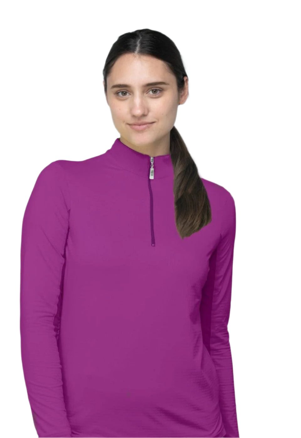 EIS Custom Team Shirts Raspberry EIS- Sunshirts XS equestrian team apparel online tack store mobile tack store custom farm apparel custom show stable clothing equestrian lifestyle horse show clothing riding clothes horses equestrian tack store