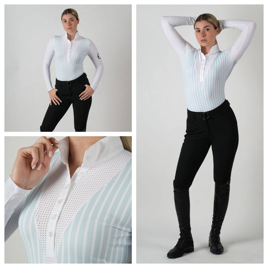 EquestrianClub Show Shirt EquestrianClub- Amy Show Top equestrian team apparel online tack store mobile tack store custom farm apparel custom show stable clothing equestrian lifestyle horse show clothing riding clothes EquestrianClub- Amy Show Top horses equestrian tack store