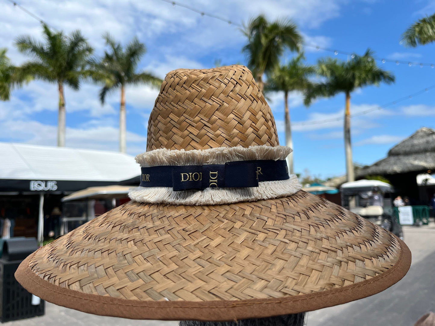 Island Girl Hats Smaller Brim Island Girl Hat- Dior equestrian team apparel online tack store mobile tack store custom farm apparel custom show stable clothing equestrian lifestyle horse show clothing riding clothes Island Girl Hat- Dior horses equestrian tack store