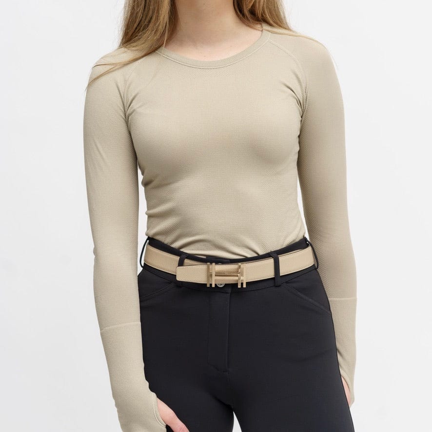 TKEQ Women's Casual Shirt TKEQ- Kennedy Seamless Long Sleeve Shirt 2.0 (Cairo) equestrian team apparel online tack store mobile tack store custom farm apparel custom show stable clothing equestrian lifestyle horse show clothing riding clothes TKEQ- Kennedy Seamless Long Sleeve Shirt 2.0 (Cairo) horses equestrian tack store