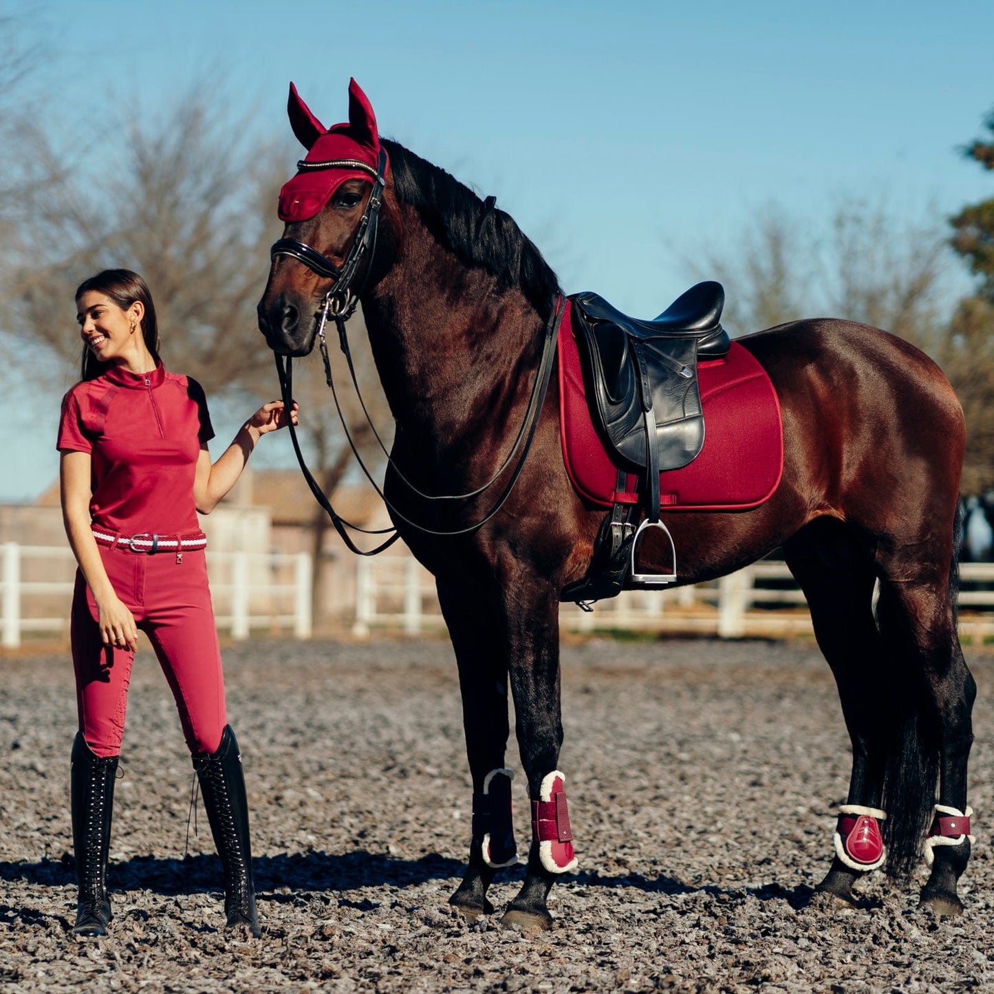 Horze Shirt Horze- Mia Training Polo SS equestrian team apparel online tack store mobile tack store custom farm apparel custom show stable clothing equestrian lifestyle horse show clothing riding clothes horses equestrian tack store
