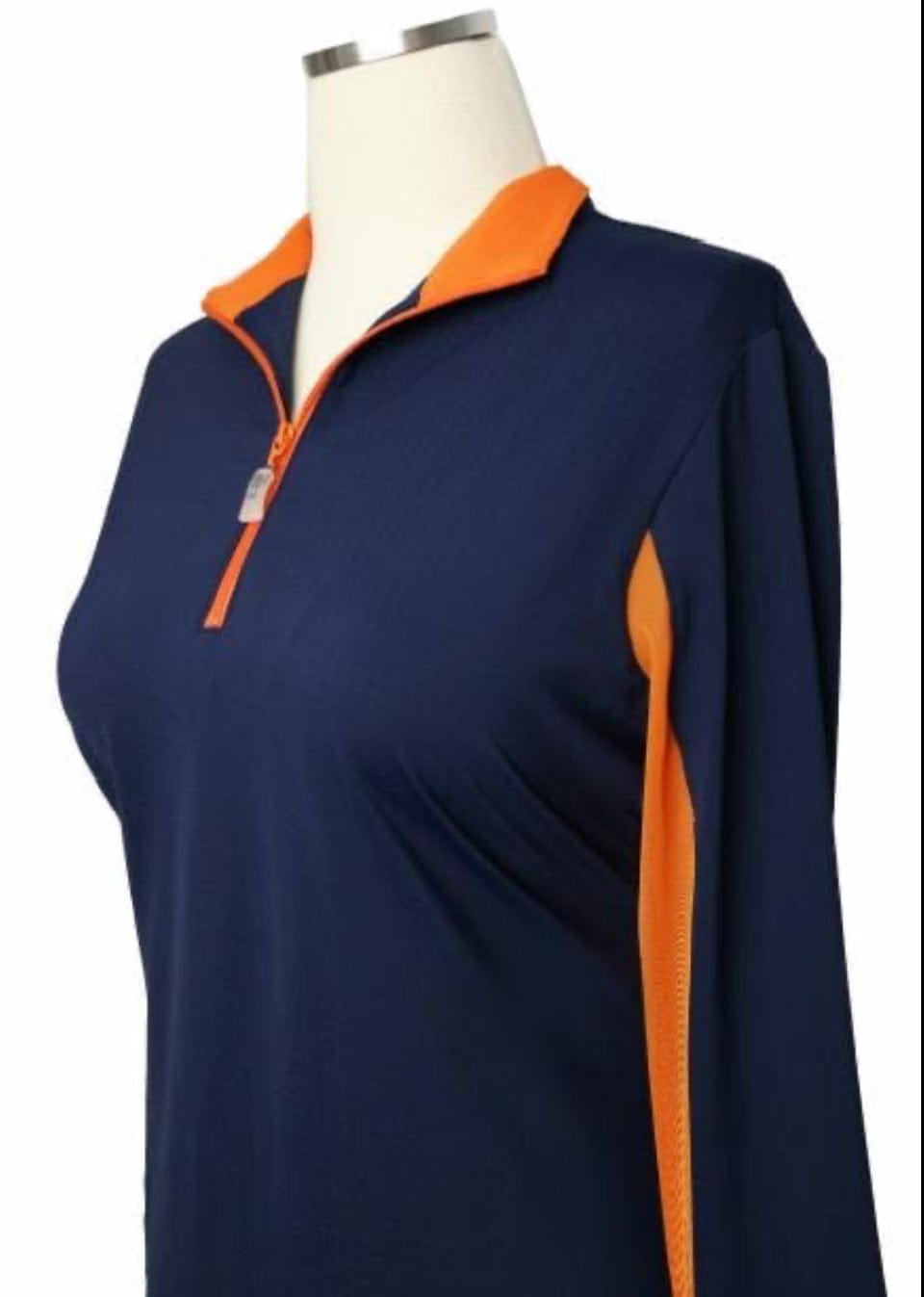 EIS Custom Team Shirts Navy/Orange EIS- Sunshirts XL equestrian team apparel online tack store mobile tack store custom farm apparel custom show stable clothing equestrian lifestyle horse show clothing riding clothes horses equestrian tack store