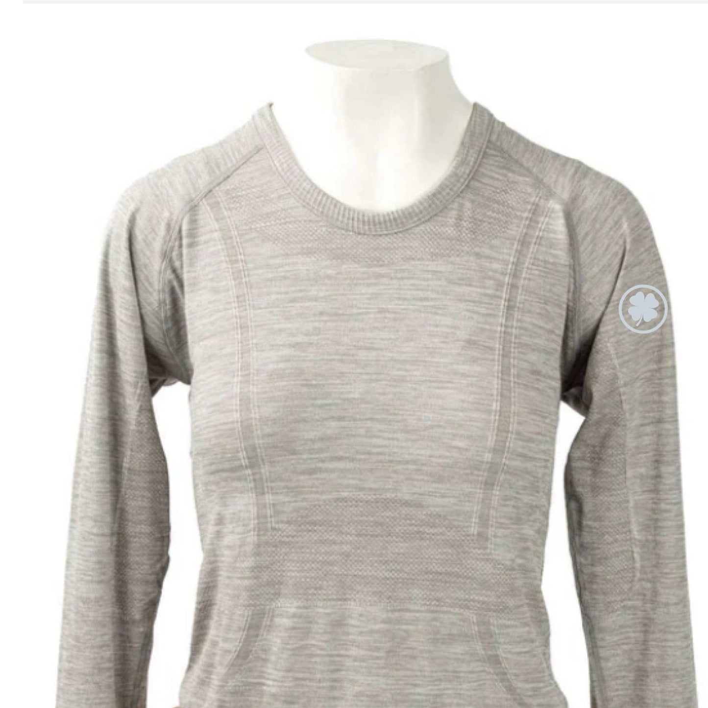 Rather Lucky top XS / Pearl Grey Rather Lucky- Tech Shirt Long Sleeve equestrian team apparel online tack store mobile tack store custom farm apparel custom show stable clothing equestrian lifestyle horse show clothing riding clothes Rather Lucky- Tech Shirt Long Sleeve horses equestrian tack store
