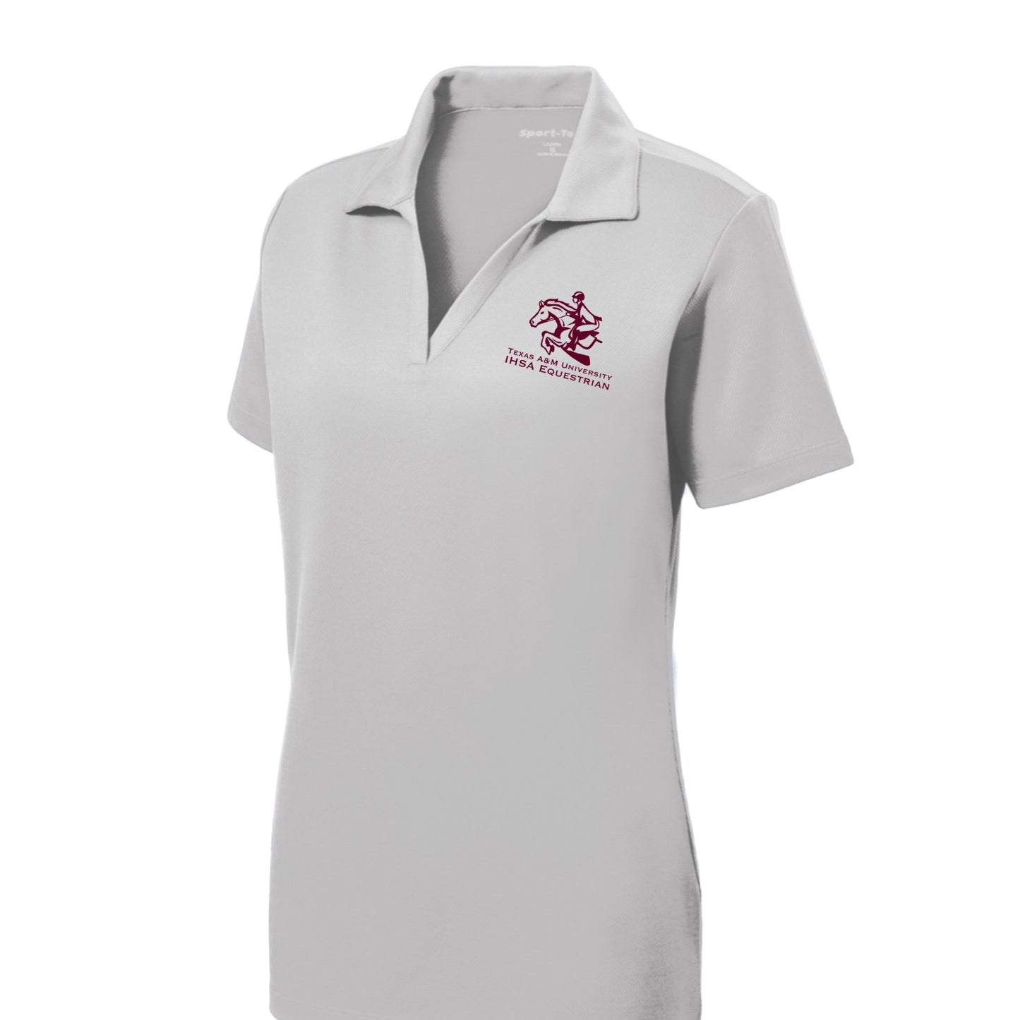 Equestrian Team Apparel Texas A&M- Polo Shirt equestrian team apparel online tack store mobile tack store custom farm apparel custom show stable clothing equestrian lifestyle horse show clothing riding clothes Texas A&M- Polo Shirt horses equestrian tack store
