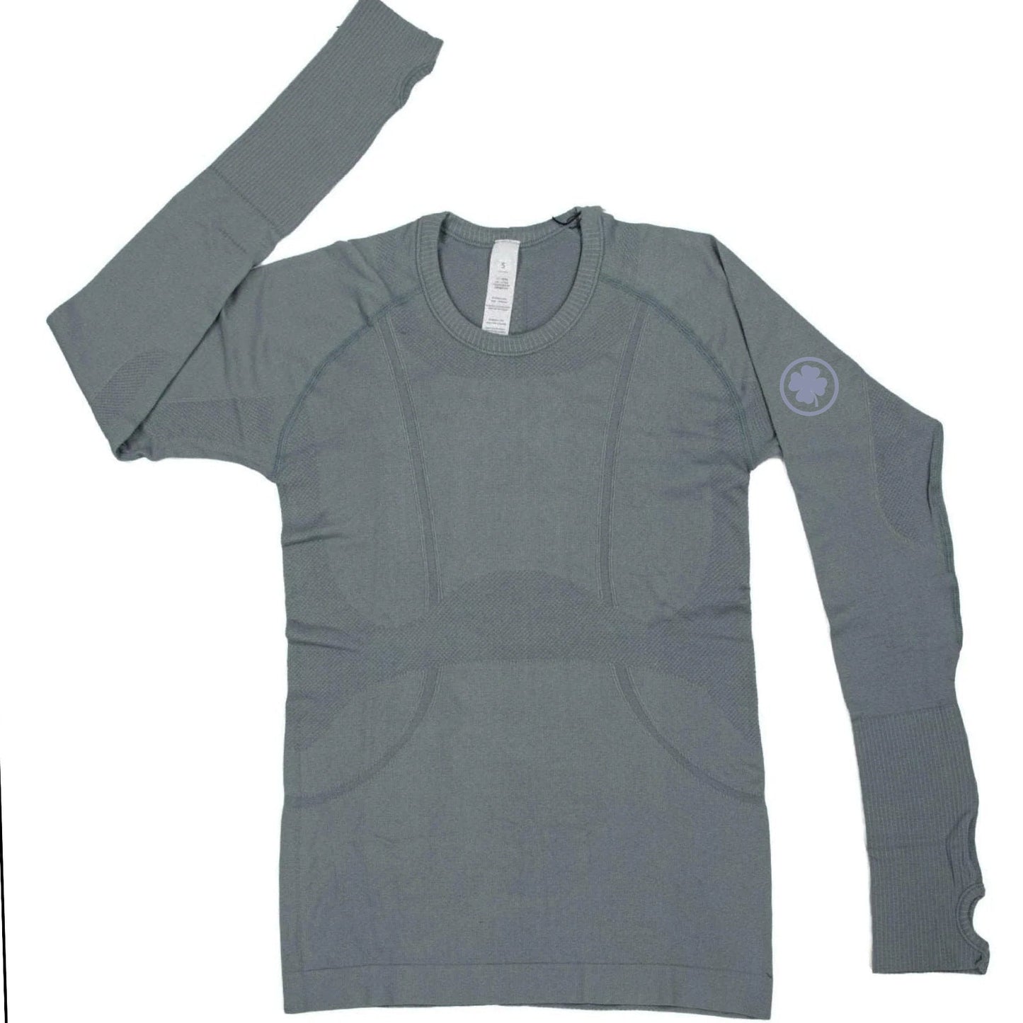 Rather Lucky top XS / French Blue Rather Lucky- Tech Shirt Long Sleeve equestrian team apparel online tack store mobile tack store custom farm apparel custom show stable clothing equestrian lifestyle horse show clothing riding clothes Rather Lucky- Tech Shirt Long Sleeve horses equestrian tack store