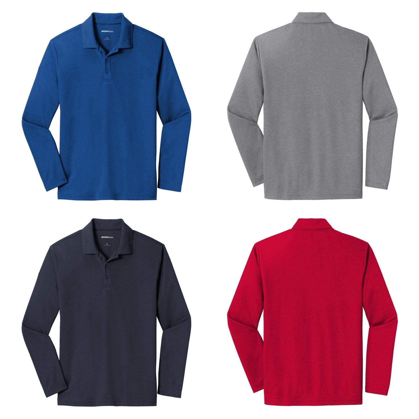 Equestrian Team Apparel Men's Shirts Polo- Custom Long Sleeve (Men's) equestrian team apparel online tack store mobile tack store custom farm apparel custom show stable clothing equestrian lifestyle horse show clothing riding clothes horses equestrian tack store