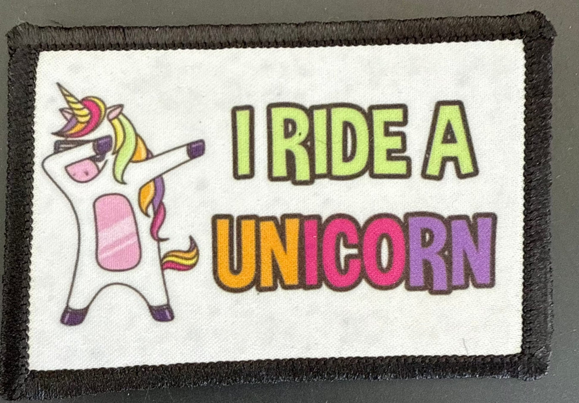 pull patch Hats I Ride A Unicorn Pull Patch- Removable Patches (Unicorns) equestrian team apparel online tack store mobile tack store custom farm apparel custom show stable clothing equestrian lifestyle horse show clothing riding clothes Pull Patch- Removable Patches (Unicorns) horses equestrian tack store