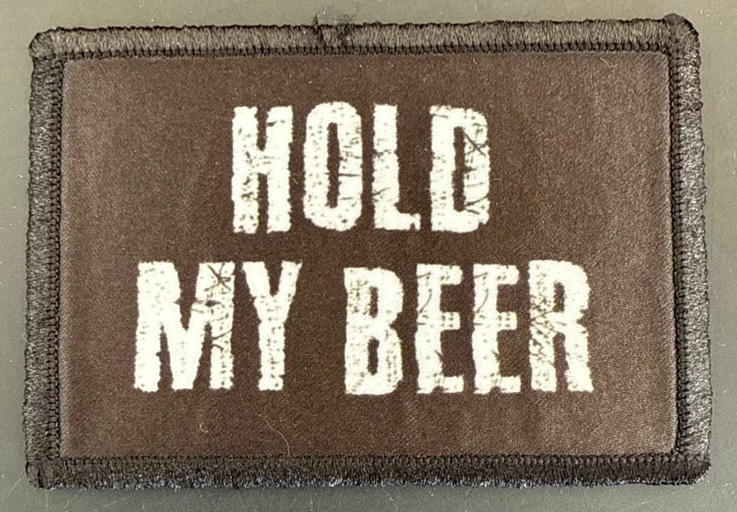 pull patch Hats Hold My Beer Pull Patch- Removable Patches (Food & Drink) equestrian team apparel online tack store mobile tack store custom farm apparel custom show stable clothing equestrian lifestyle horse show clothing riding clothes Pull Patch- Removable Patches (Food & Drink) horses equestrian tack store