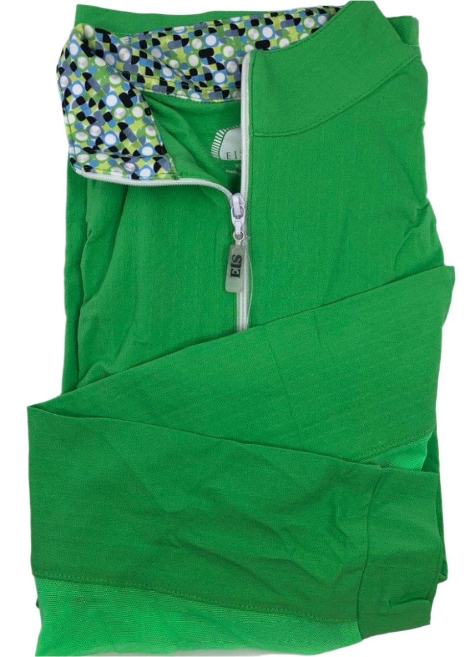 EIS Custom Team Shirts Spring Green/Geo EIS- Sunshirts S equestrian team apparel online tack store mobile tack store custom farm apparel custom show stable clothing equestrian lifestyle horse show clothing riding clothes horses equestrian tack store