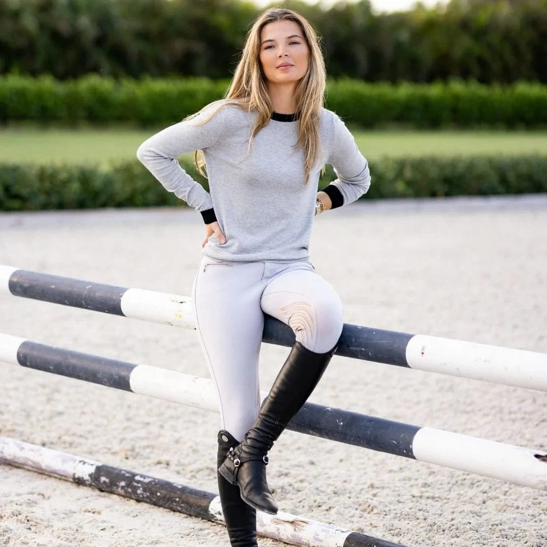TKEQ sweater TKEQ- Sweater (Essential Contrast Crewneck) equestrian team apparel online tack store mobile tack store custom farm apparel custom show stable clothing equestrian lifestyle horse show clothing riding clothes TKEQ- Sweater (Essential Contrast Crewneck) horses equestrian tack store