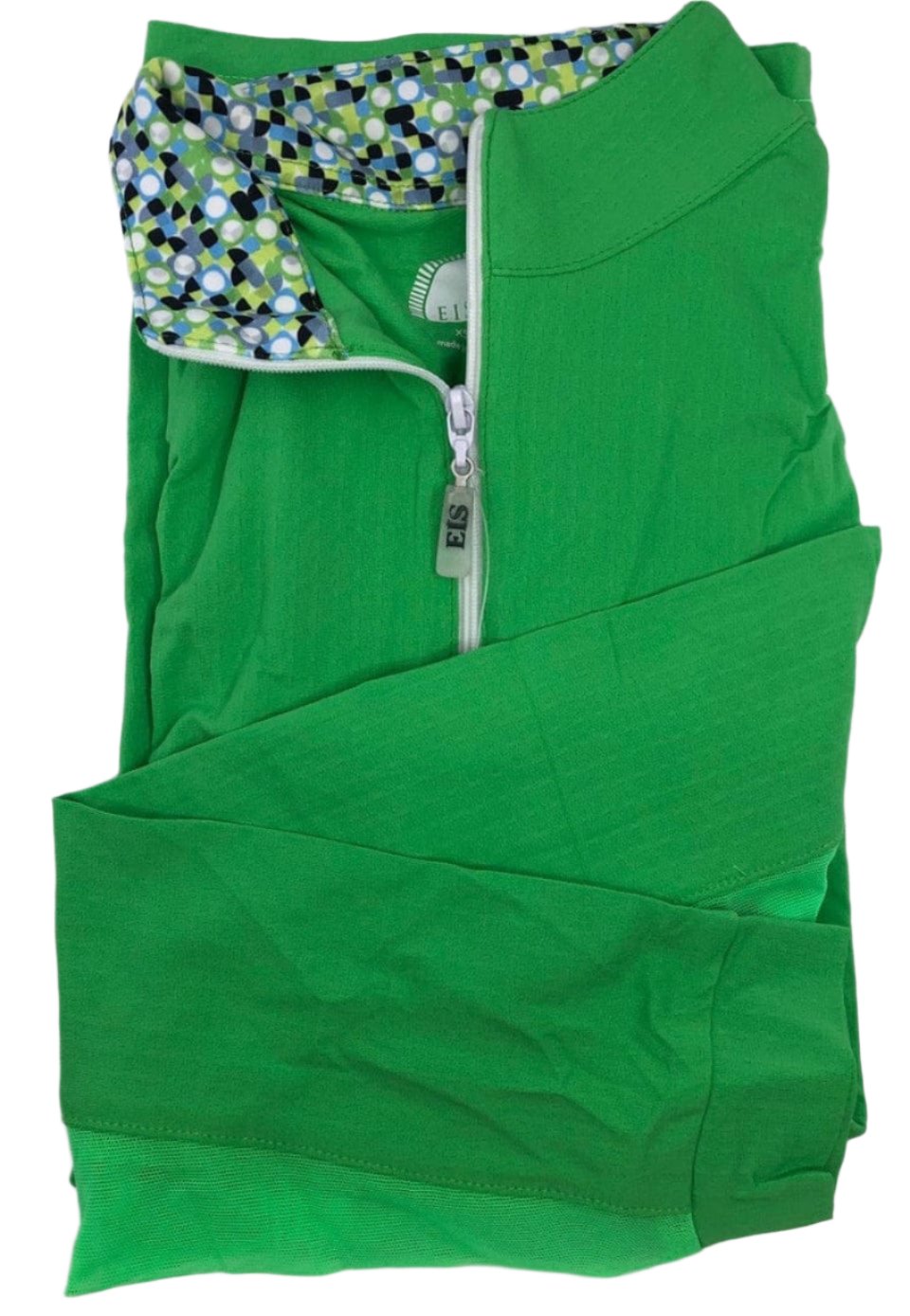 EIS Custom Team Shirts Spring Green/Geo EIS- Sunshirts XS equestrian team apparel online tack store mobile tack store custom farm apparel custom show stable clothing equestrian lifestyle horse show clothing riding clothes horses equestrian tack store