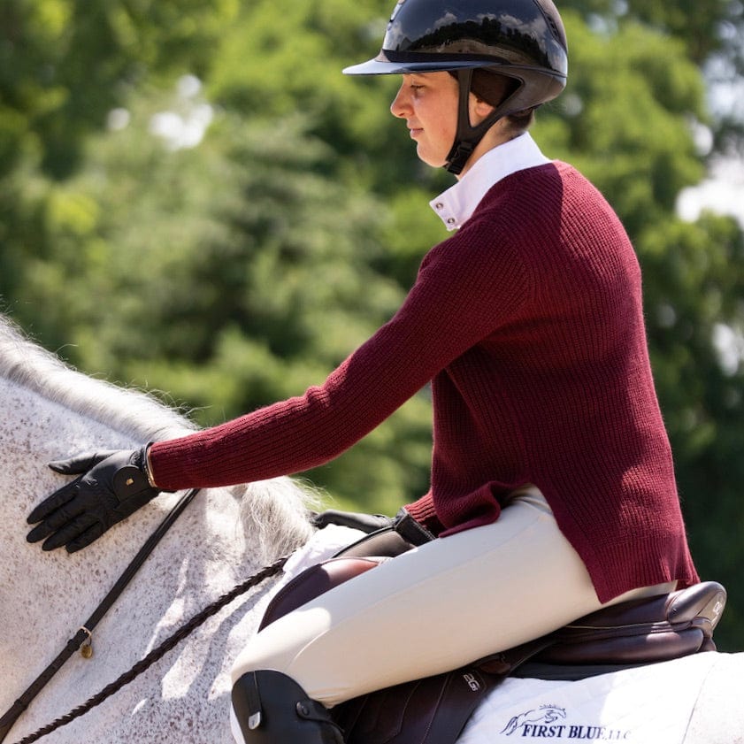 Equestrian Team Apparel Five Star Equestrian- TKEQ Knit Sweater equestrian team apparel online tack store mobile tack store custom farm apparel custom show stable clothing equestrian lifestyle horse show clothing riding clothes Five Star Equestrian- TKEQ Knit Sweater horses equestrian tack store