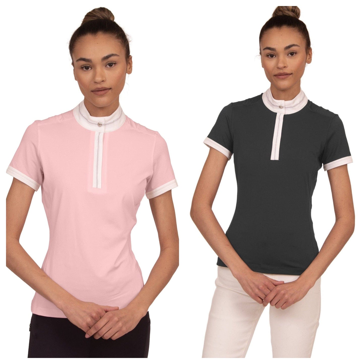 Chestnut Bay Show Shirt Chestnut Bay- SkyCool Show Shirt w/ Bling S/S (2) equestrian team apparel online tack store mobile tack store custom farm apparel custom show stable clothing equestrian lifestyle horse show clothing riding clothes horses equestrian tack store