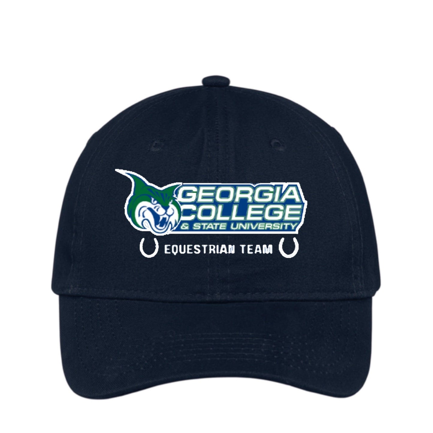 Equestrian Team Apparel Georgia College- Baseball Cap equestrian team apparel online tack store mobile tack store custom farm apparel custom show stable clothing equestrian lifestyle horse show clothing riding clothes Georgia College- Baseball Cap horses equestrian tack store