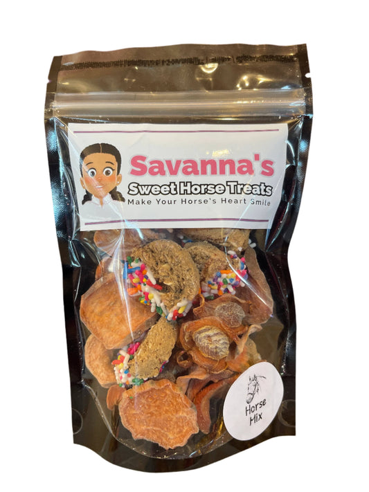Savanna's Sweet Horse treats horse treats 7.5 oz Savanna's Sweet Horse Treats- Horse Mix equestrian team apparel online tack store mobile tack store custom farm apparel custom show stable clothing equestrian lifestyle horse show clothing riding clothes Savanna's Sweet Horse Treats- Horse Mix horses equestrian tack store