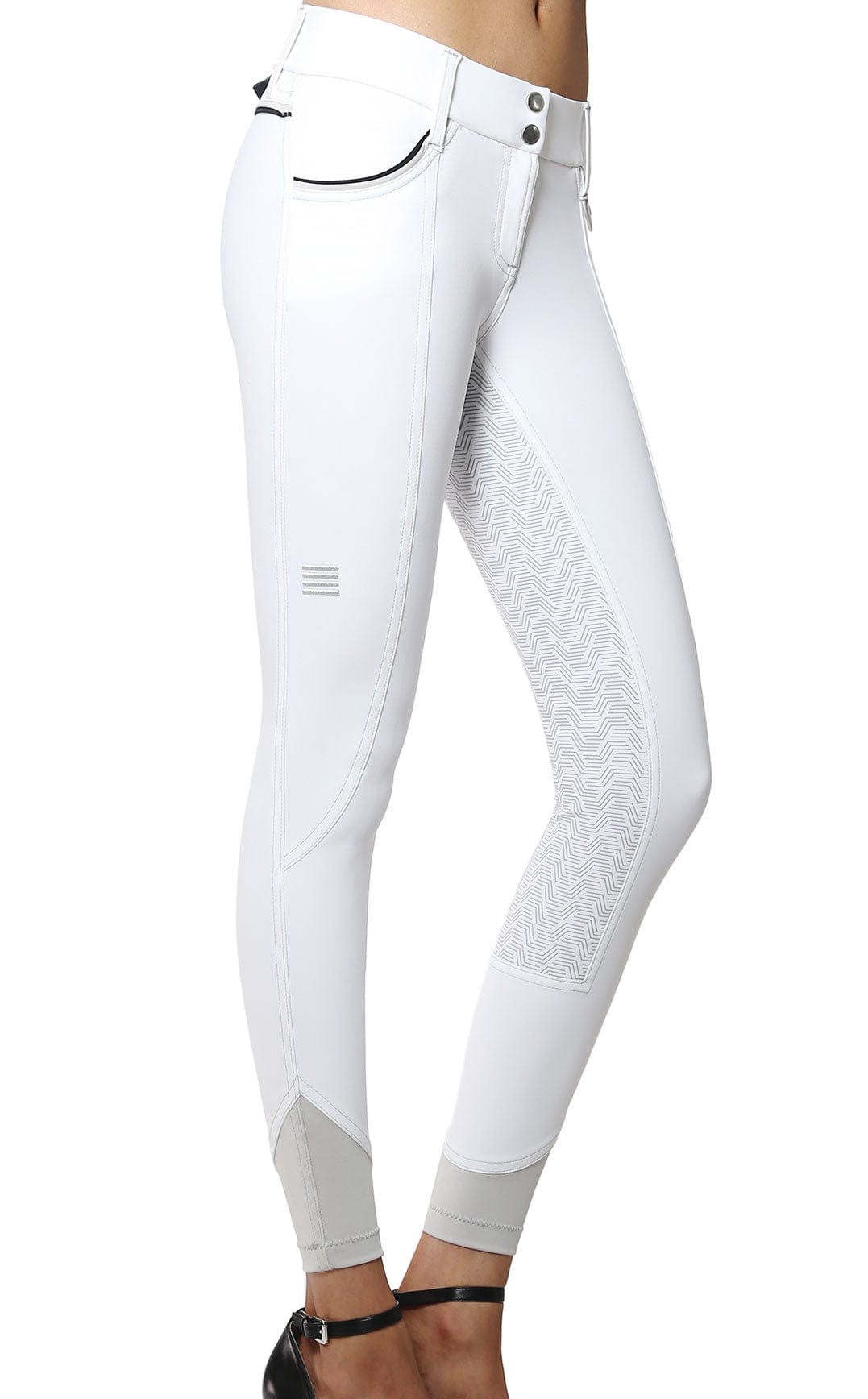 GhoDho Breeches GhoDho- Adena T-600 Full Seat Breeches White equestrian team apparel online tack store mobile tack store custom farm apparel custom show stable clothing equestrian lifestyle horse show clothing riding clothes horses equestrian tack store