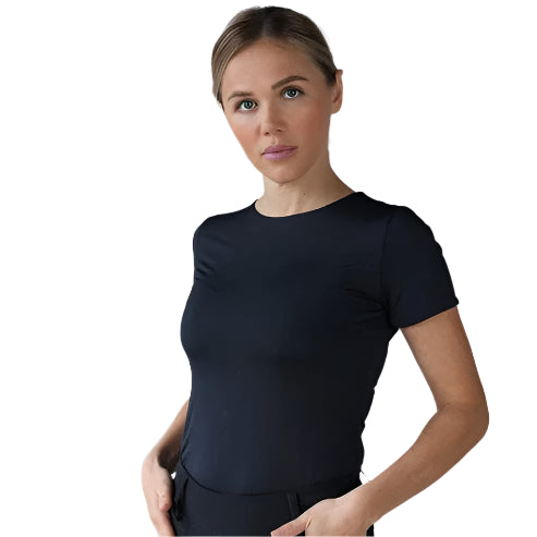 Armateq Shirt Black Armateq- Everyday Double Lined Crew Shirt equestrian team apparel online tack store mobile tack store custom farm apparel custom show stable clothing equestrian lifestyle horse show clothing riding clothes horses equestrian tack store