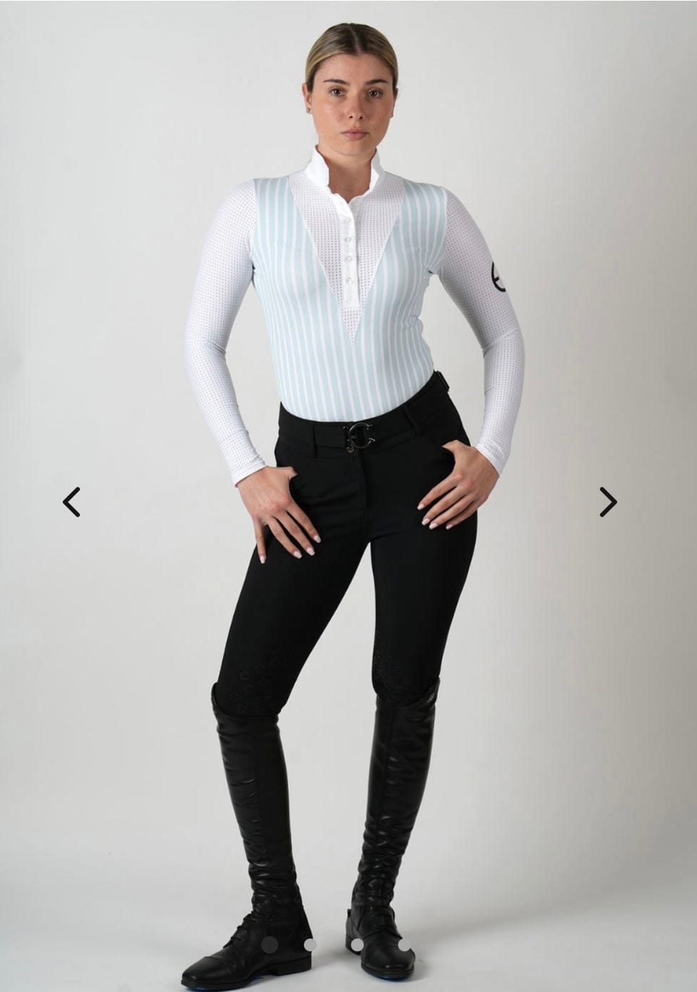 EquestrianClub Show Shirt EquestrianClub- Amy Show Top equestrian team apparel online tack store mobile tack store custom farm apparel custom show stable clothing equestrian lifestyle horse show clothing riding clothes EquestrianClub- Amy Show Top horses equestrian tack store