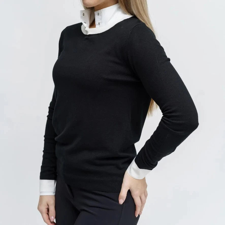 TKEQ sweater TKEQ- Sweater (Essential Contrast Crewneck) equestrian team apparel online tack store mobile tack store custom farm apparel custom show stable clothing equestrian lifestyle horse show clothing riding clothes TKEQ- Sweater (Essential Contrast Crewneck) horses equestrian tack store