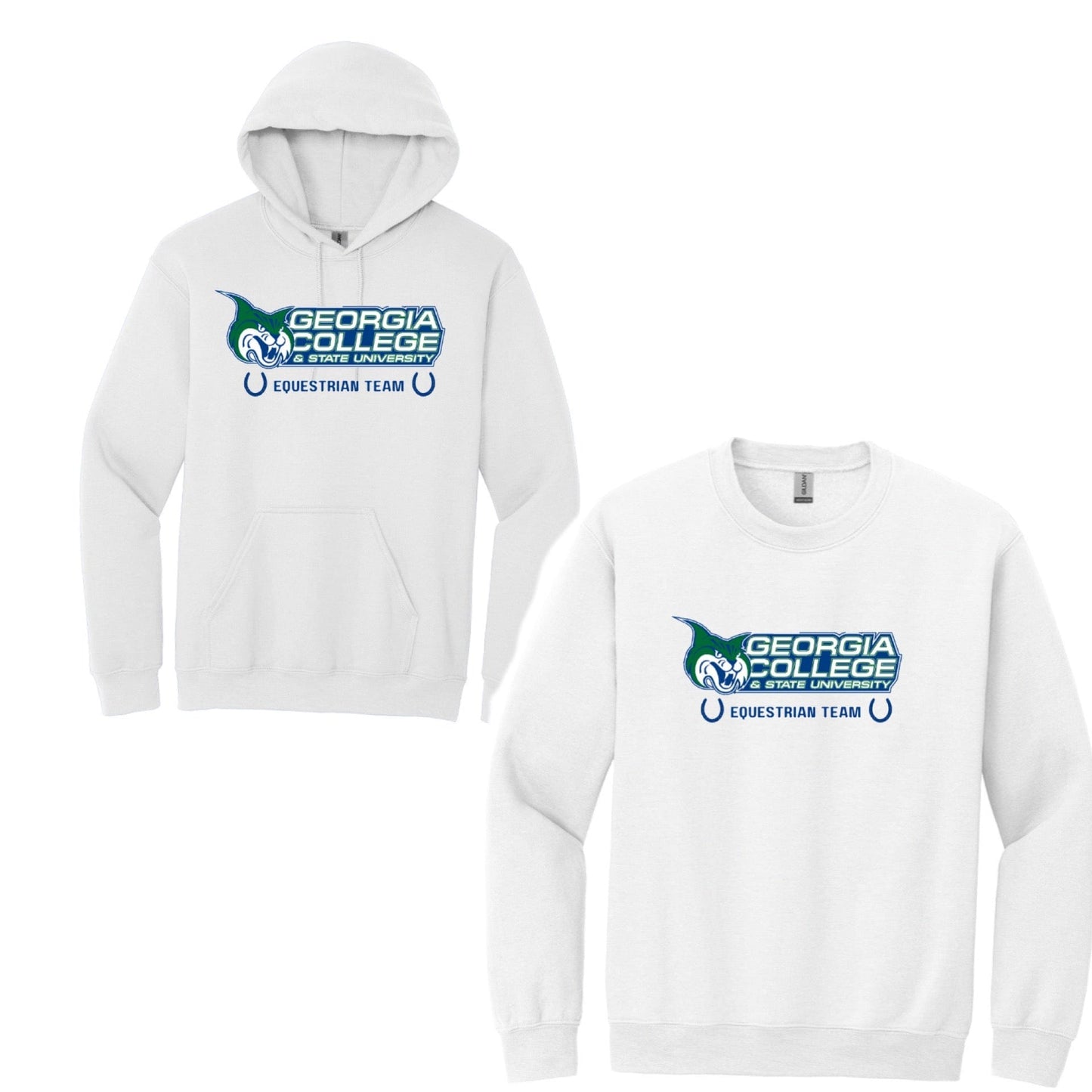Equestrian Team Apparel Georgia College- Sweatshirt & Hoodie equestrian team apparel online tack store mobile tack store custom farm apparel custom show stable clothing equestrian lifestyle horse show clothing riding clothes Georgia College- Sweatshirt & Hoodie horses equestrian tack store