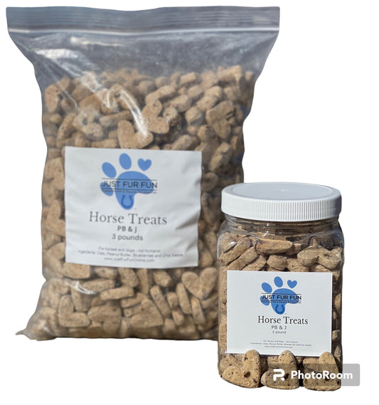 Just Fur Fun horse treats Just Fur Fun- PB&J Horse & Dog Treats equestrian team apparel online tack store mobile tack store custom farm apparel custom show stable clothing equestrian lifestyle horse show clothing riding clothes horses equestrian tack store