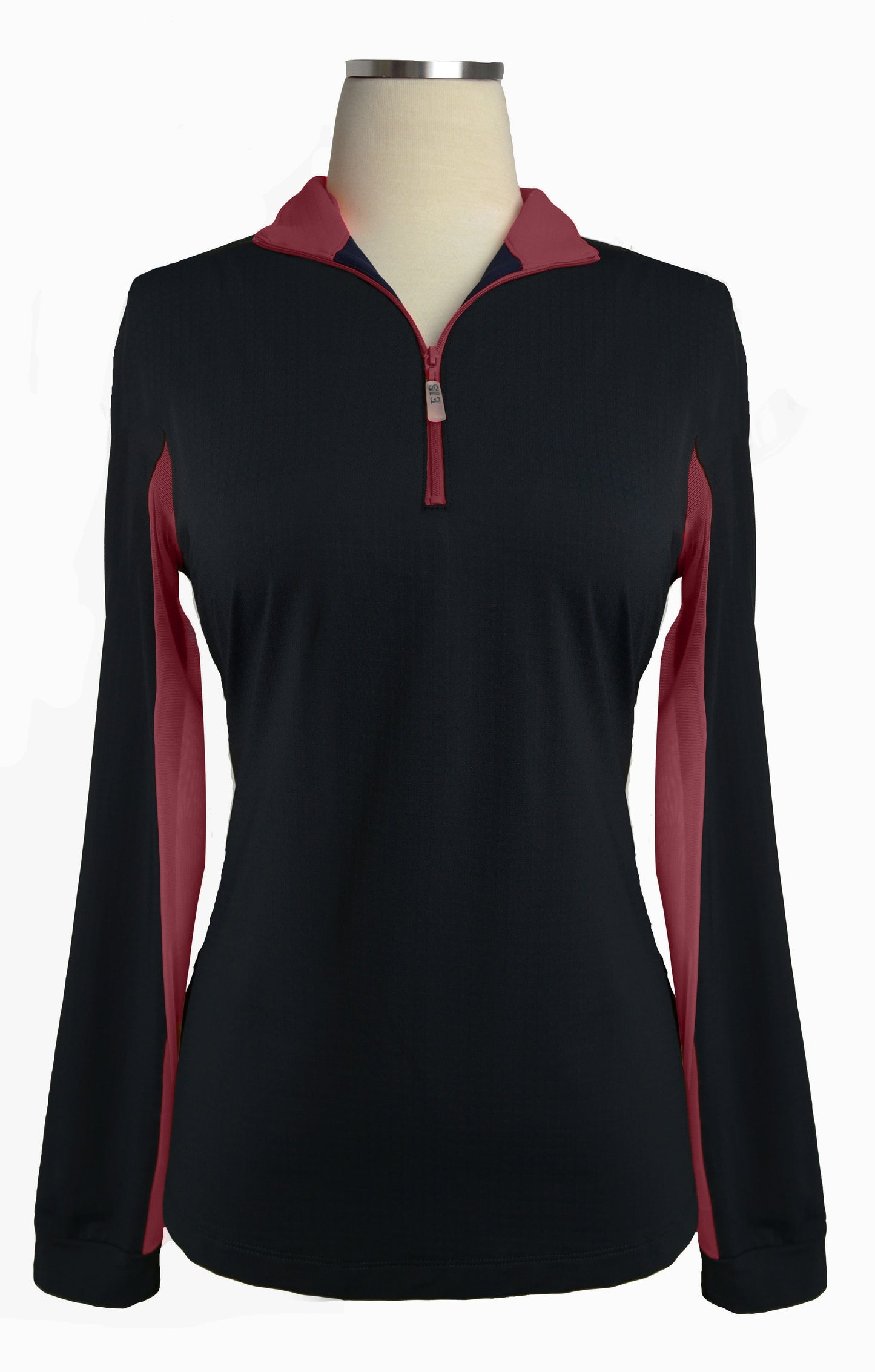 EIS Custom Team Shirts Black/Maroon EIS- Sunshirts XXL equestrian team apparel online tack store mobile tack store custom farm apparel custom show stable clothing equestrian lifestyle horse show clothing riding clothes horses equestrian tack store