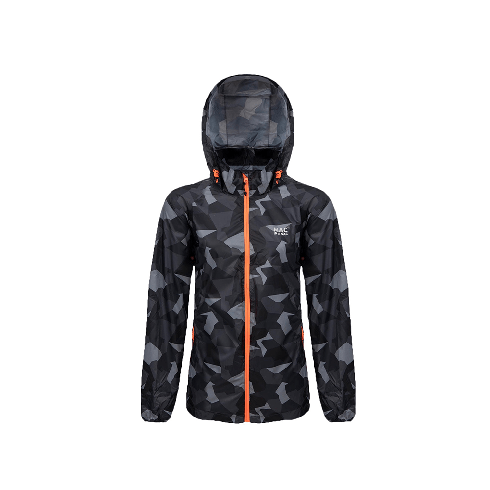 Mac In A Sac rain coat SM / Black Camo Mac In A Sac- Raincoat Edition 2 equestrian team apparel online tack store mobile tack store custom farm apparel custom show stable clothing equestrian lifestyle horse show clothing riding clothes horses equestrian tack store