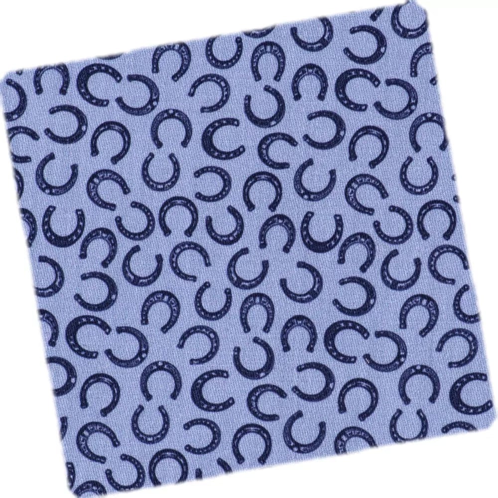 RJ Classics Training Shirt XXS / Blue Horseshoes RJ Classics- Tori Jr Show Shirt equestrian team apparel online tack store mobile tack store custom farm apparel custom show stable clothing equestrian lifestyle horse show clothing riding clothes horses equestrian tack store
