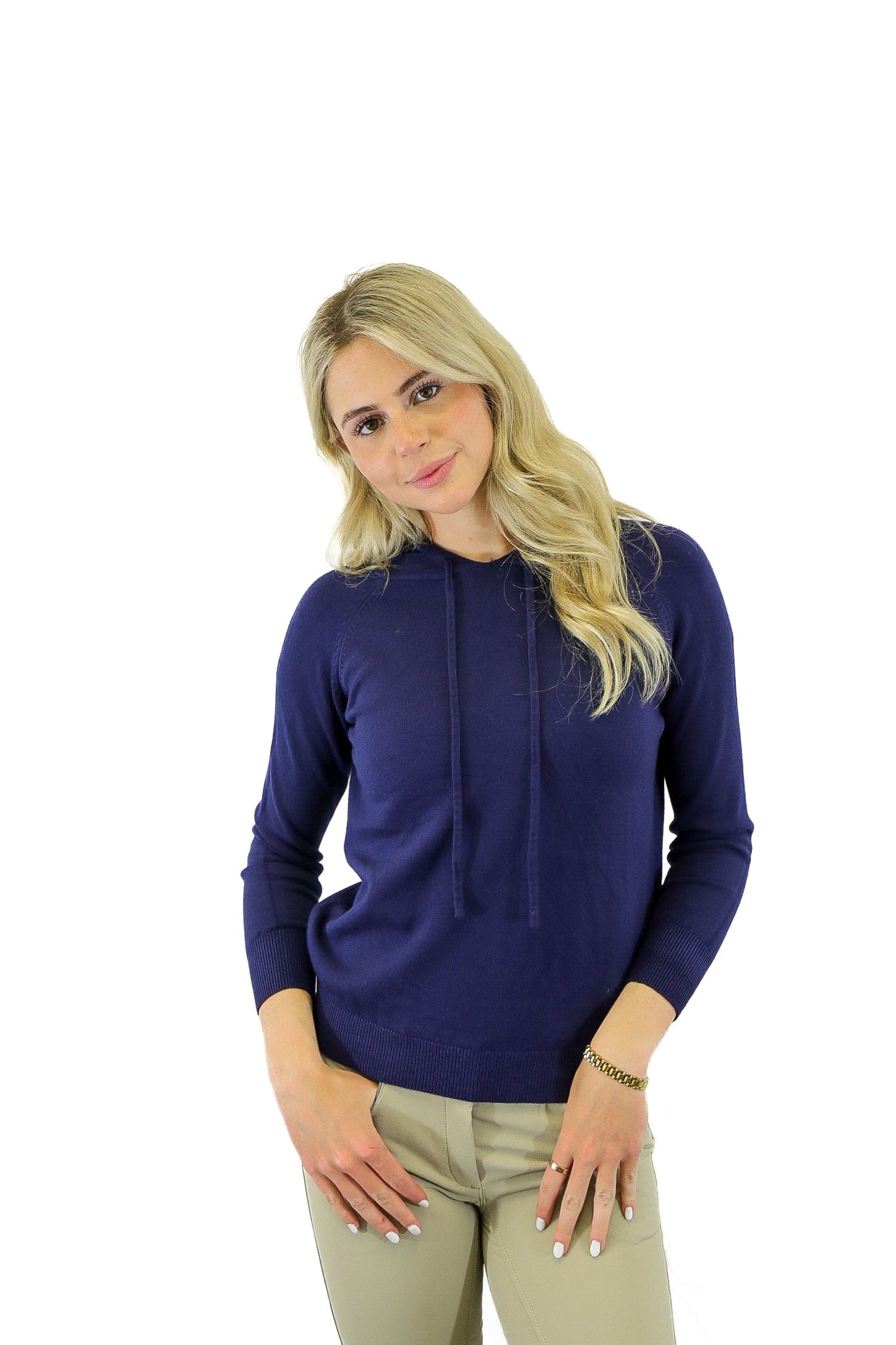 Equisite Elements of Style Women's Shirt XS / Navy Equisite Elements- Sofia Sweater equestrian team apparel online tack store mobile tack store custom farm apparel custom show stable clothing equestrian lifestyle horse show clothing riding clothes Equisite Elements- Sofia Sweater horses equestrian tack store