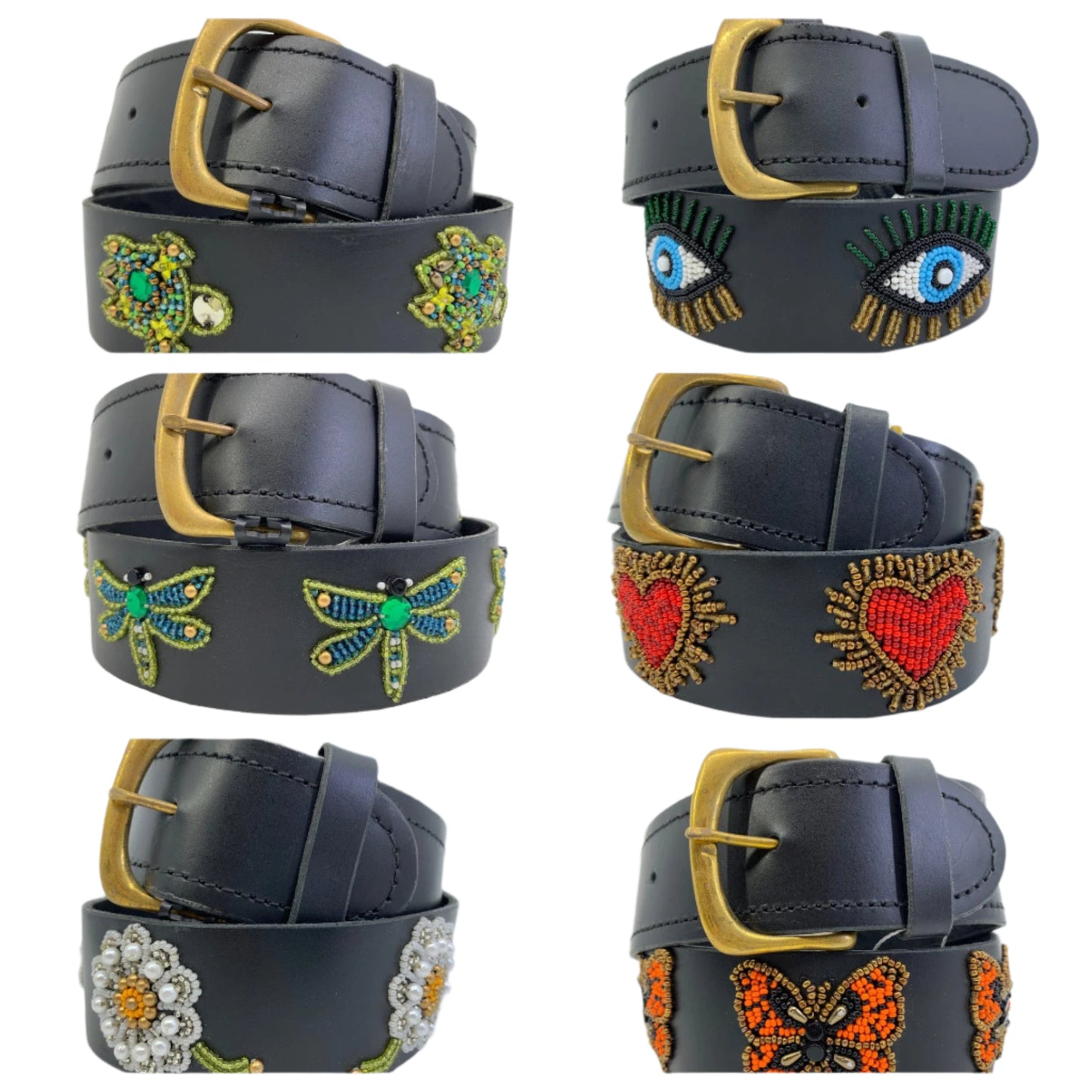 Zinj Designs Belt- 1.75" Beaded (Assorted Designs) equestrian team apparel online tack store mobile tack store custom farm apparel custom show stable clothing equestrian lifestyle horse show clothing riding clothes horses equestrian tack store