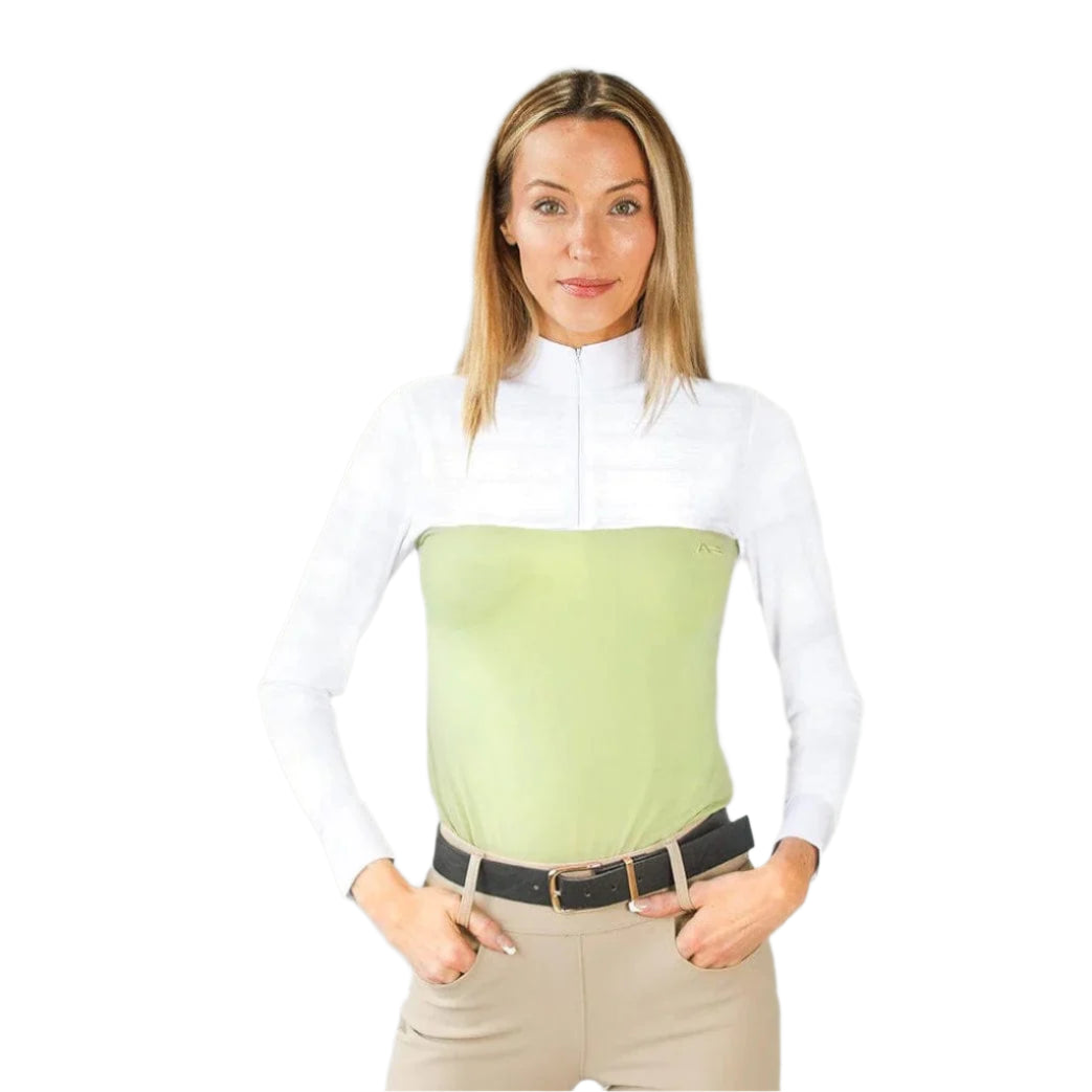 Armateq XS / Key Lime Armateq- Ultra Breathable Hunter Show Shirt equestrian team apparel online tack store mobile tack store custom farm apparel custom show stable clothing equestrian lifestyle horse show clothing riding clothes horses equestrian tack store