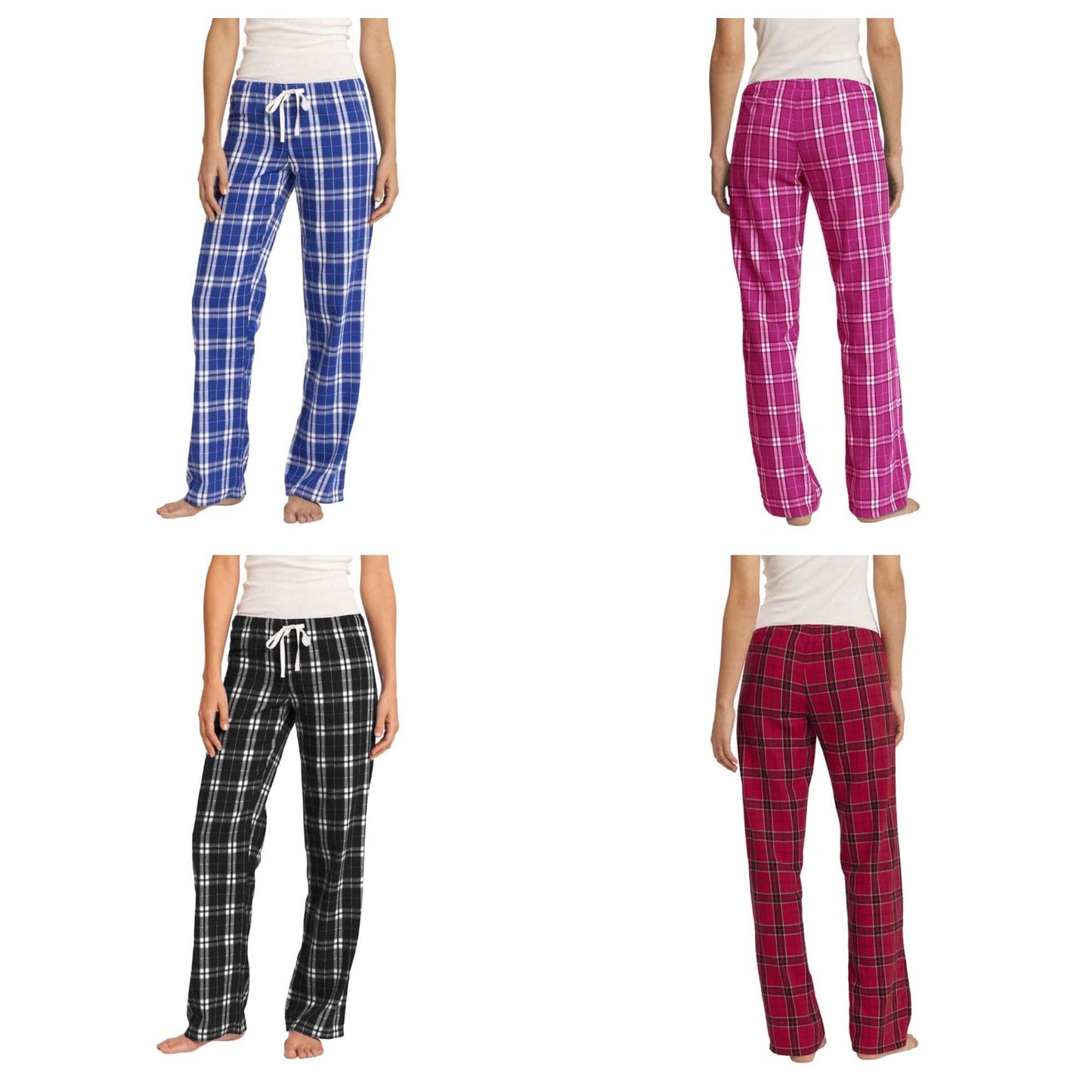 Equestrian Team Apparel lounge wear Plaid Flanel Pants- Custom (Ladies) equestrian team apparel online tack store mobile tack store custom farm apparel custom show stable clothing equestrian lifestyle horse show clothing riding clothes horses equestrian tack store