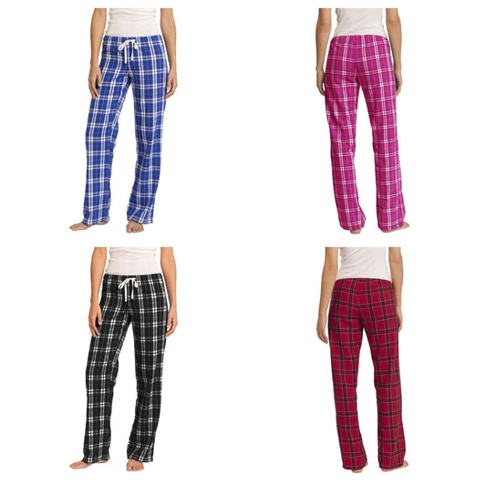 Equestrian Team Apparel lounge wear Plaid Flanel Pants- Custom (Ladies) equestrian team apparel online tack store mobile tack store custom farm apparel custom show stable clothing equestrian lifestyle horse show clothing riding clothes horses equestrian tack store