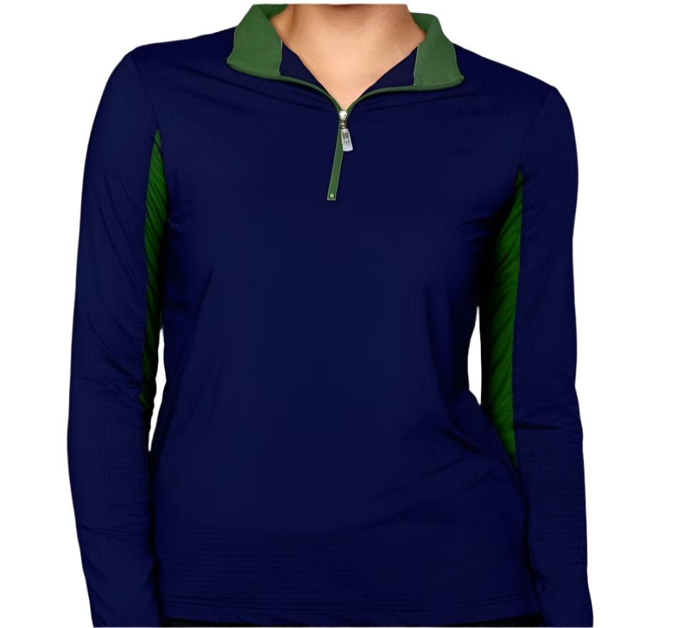 EIS Custom Team Shirts Navy/Hunter Green EIS- Sunshirts XS equestrian team apparel online tack store mobile tack store custom farm apparel custom show stable clothing equestrian lifestyle horse show clothing riding clothes horses equestrian tack store