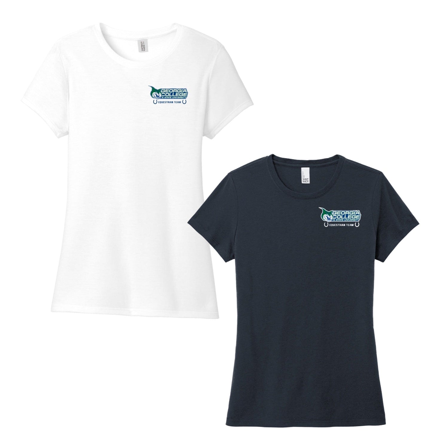 Equestrian Team Apparel Georgia College- Tee Shirt equestrian team apparel online tack store mobile tack store custom farm apparel custom show stable clothing equestrian lifestyle horse show clothing riding clothes Georgia College- Tee Shirt horses equestrian tack store