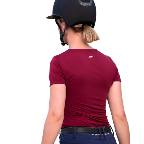 Armateq Shirt Black Armateq- Everyday Double Lined Crew Shirt equestrian team apparel online tack store mobile tack store custom farm apparel custom show stable clothing equestrian lifestyle horse show clothing riding clothes horses equestrian tack store