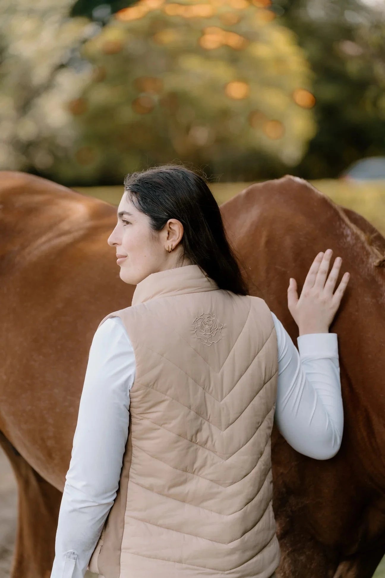 Hannah Childs Jacket Hannah Childs- Oliver Insulated Vest equestrian team apparel online tack store mobile tack store custom farm apparel custom show stable clothing equestrian lifestyle horse show clothing riding clothes Hannah Childs- Oliver Insulated Vest horses equestrian tack store