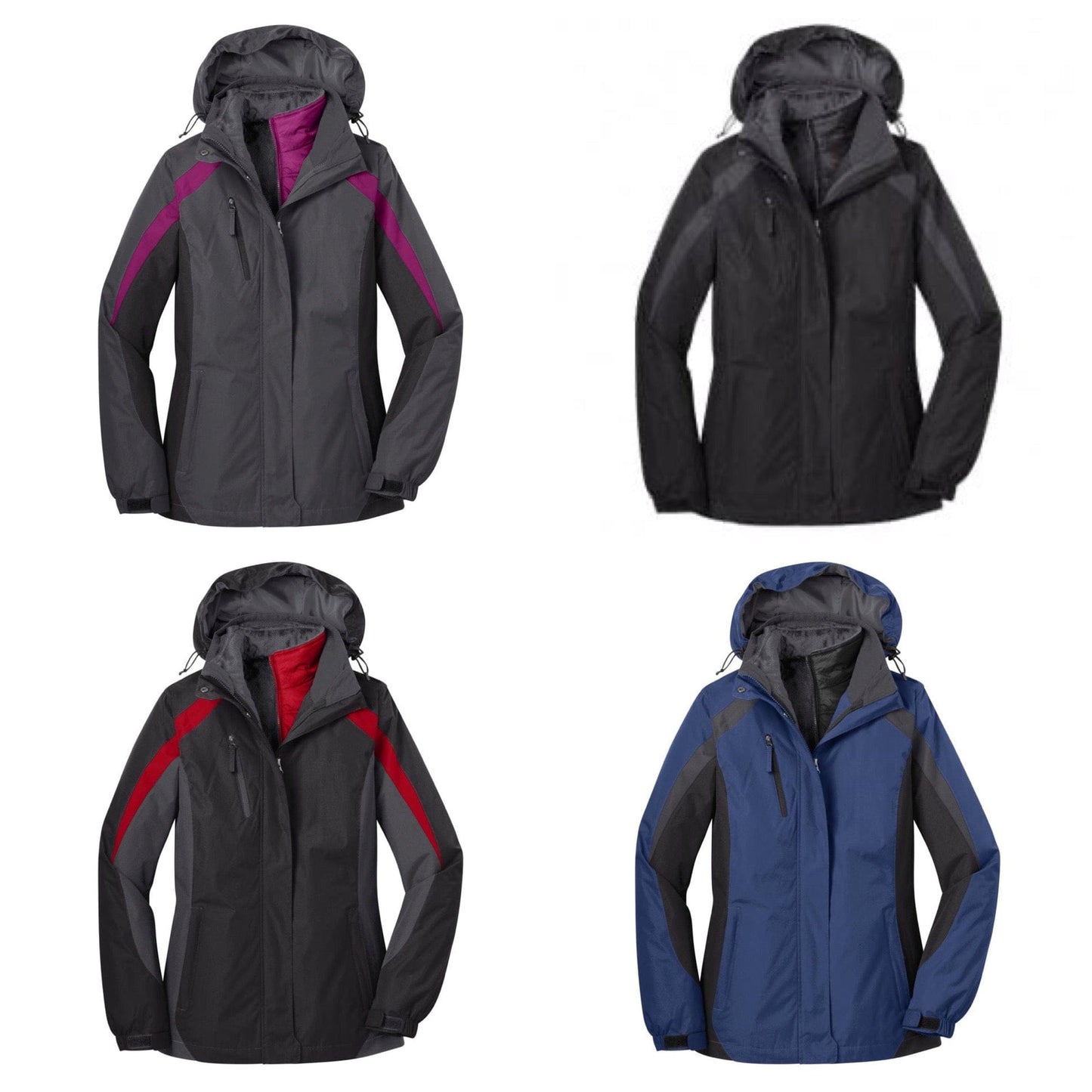 Equestrian Team Apparel Custom Team Shirts Jacket 3 in 1 - Custom (Ladies) equestrian team apparel online tack store mobile tack store custom farm apparel custom show stable clothing equestrian lifestyle horse show clothing riding clothes horses equestrian tack store
