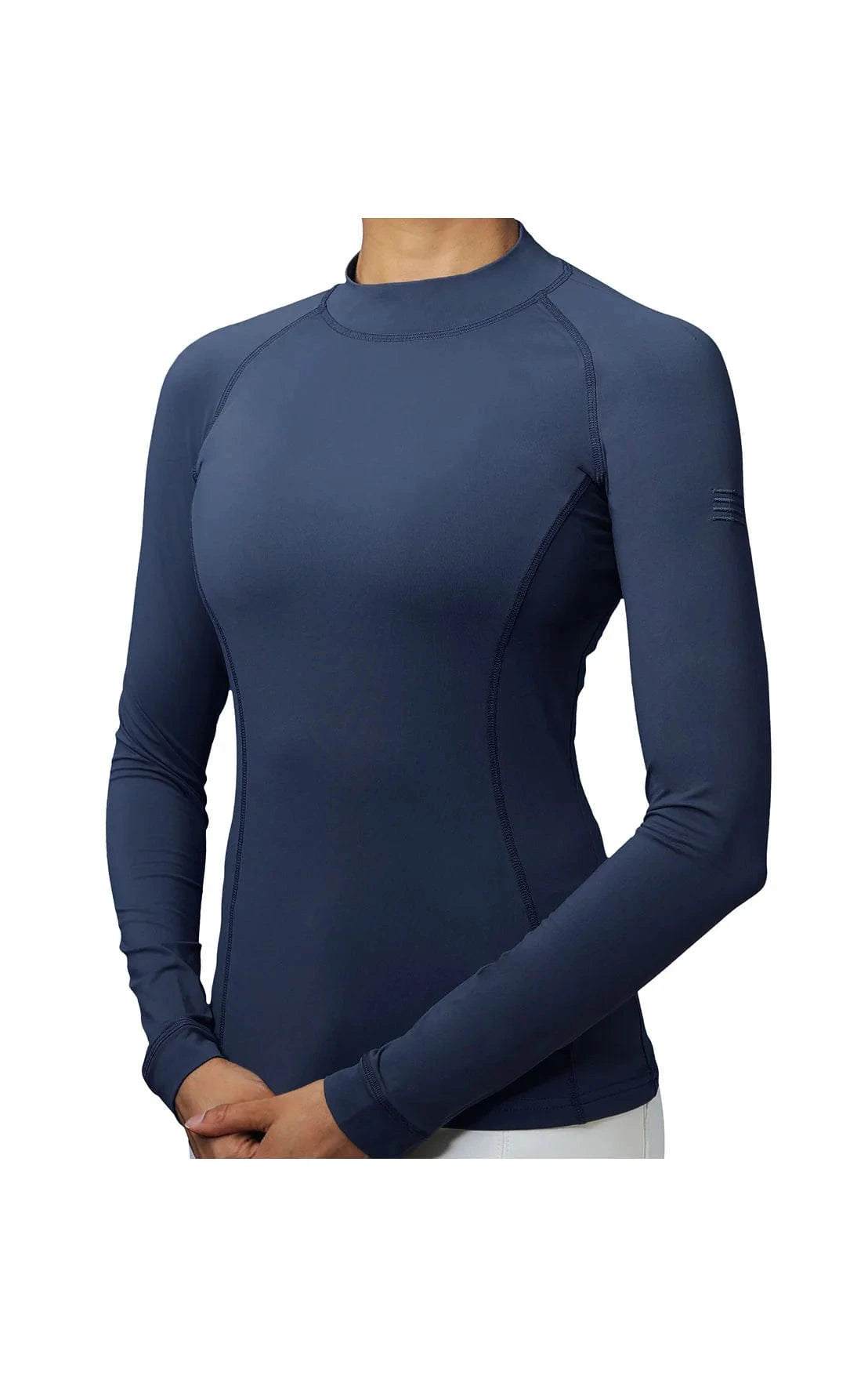 GhoDho Shirt X Small / Navy GhoDho- Lyra Half Turtleneck equestrian team apparel online tack store mobile tack store custom farm apparel custom show stable clothing equestrian lifestyle horse show clothing riding clothes GhoDho- Lyra Half Turtleneck horses equestrian tack store